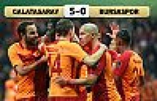 Galatasaray: 5 - Bursaspor: 0