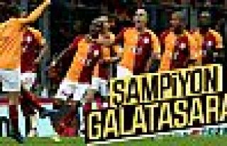 Galatasaray, Başakşehir'i 2-1 yenip şampiyon oldu