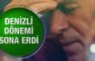 Galatasaray'da Mustafa Denizli dönemi sona erdi