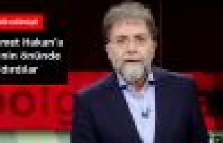 Gazeteci Ahmet Hakan'a evinin önünde saldırı