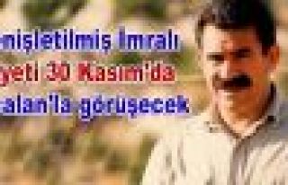 Genişletilmiş İmralı heyeti 30 Kasım'da Öcalan'la...