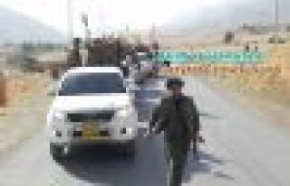 Gerilla ve peşmergeler kuzeyden Celawla'ya girdi