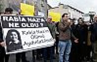 Giresun’da Rabia Naz için eylem