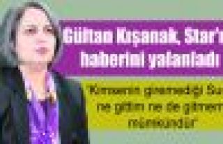 Gültan Kışanak, Star'ın haberini yalanladı