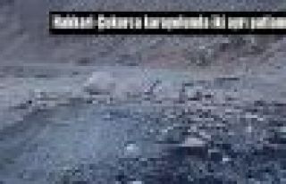 Hakkari-Çukurca karayolunda iki ayrı patlama