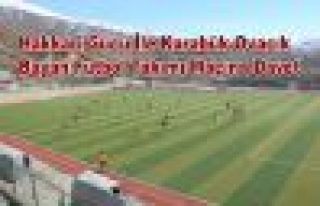 Hakkari Gücü İle Karabük Ovacık Bayan Futbol...
