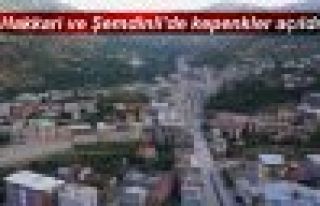 Hakkari ve Şemdinli'de kepenkler açıldı!