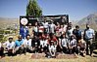 Hakkari'de, 'Uluslararası Dağ Bisikleti Kupası'...