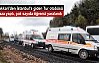 Hakkarili öğrencileri taşıyan tur otobüsleri...