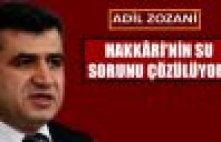 Hakkâri'nin su sorunu çözülüyor!