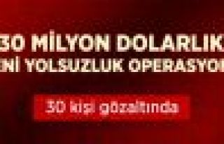 Halkalı Gümrüğü'nde operasyon: 30 gözaltı!