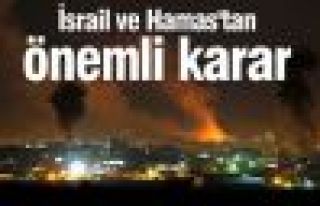Hamas ile İsrail Ateşkes Anlaşmasına Vardı
