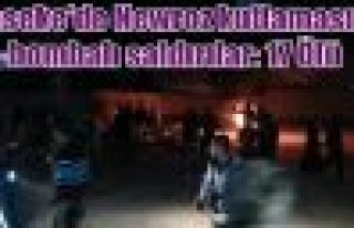 Haseke'de Newroz kutlamasına bombalı saldırılar:...