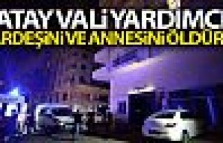 Hatay Vali Yardımcısı Polat, annesi ve avukat kardeşini...