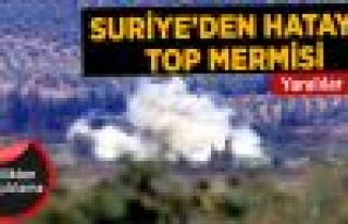 Hatay'a Top Mermisi Düştü: 2 Yaralı