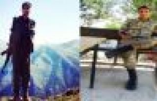 Hayatlarını kaybeden asker ve PKK’linin arkadaş...