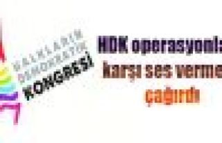 HDK operasyonlara karşı ses vermeye çağırdı