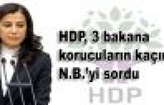 HDP, 3 bakana korucuların kaçırdığı N.B.’yi...