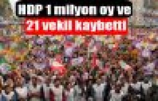 HDP, 80 vekilin 21'ini kaybetti