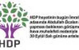 HDP, Abdullah Öcalan ile 30 Eylül'de görüşecek