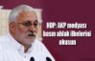 HDP: AKP medyası basın ahlak ilkelerini okusun‏