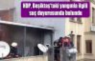 HDP, Beşiktaş’taki yangınla ilgili suç duyurusunda...