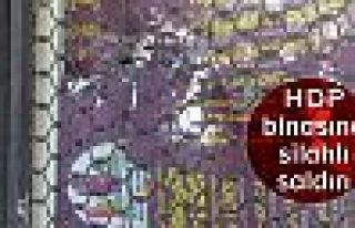 HDP binasına silahlı saldırı