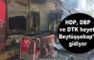 HDP, DBP ve DTK heyeti Beytüşşebap'a gidiyor