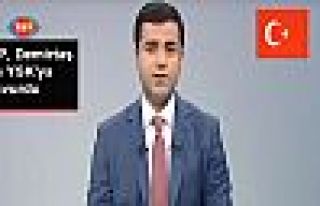 HDP, Demirtaş'ın TRT çekimi için YSK'ya başvurdu