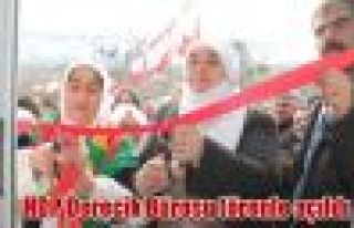 HDP Derecik Bürosu törenle açıldı