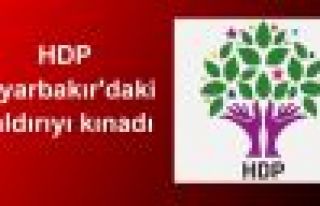 HDP Diyarbakır'daki saldırıyı kınadı