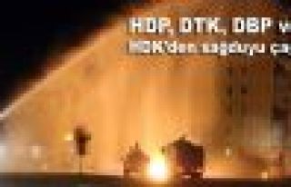 HDP, DTK, DBP ve HDK'den sağduyu çağrısı