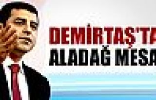 HDP Eş Genel Başkanı Selahattin Demirtaş'tan Aladağ...
