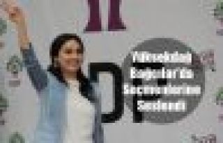 HDP Eş Genel Başkanı Yüksekdağ Bağcılar'da...