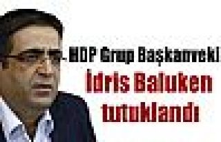 HDP Grup Başkanvekili İdris Baluken tutuklandı