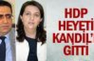 HDP heyeti Kandil'e gitti