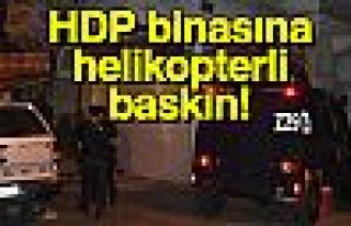 HDP İstanbul İl Örgütü binasına polis baskını