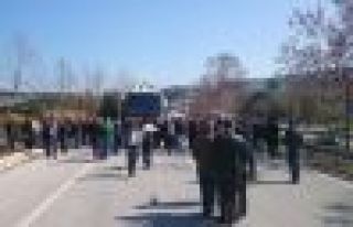 HDP konvoyu Urla'ya sokulmadı