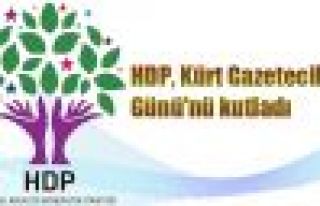 HDP, Kürt Gazeteciler Günü'nü kutladı