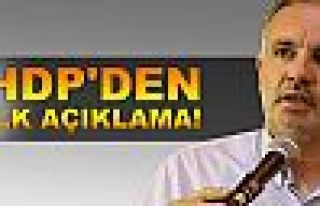 HDP Milletvekilleri ve MYK üyeleri açıklama yapıyor