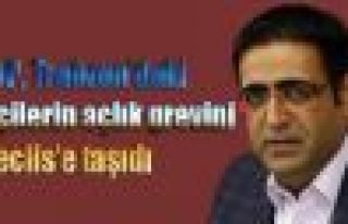 HDP, Trabzon'daki işçilerin açlık grevini Meclis'e...