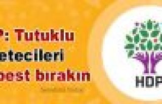 HDP: Tutuklu gazetecileri serbest bırakın