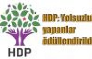 HDP: Yolsuzluk yapanlar ödüllendirildi