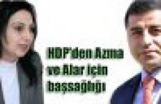 HDP'den Azma ve Alar için başsağlığı