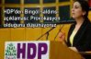 HDP: Bingöl saldırısını provokasyon olduğunu...
