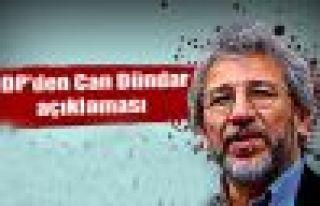 HDP'den Can Dündar açıklaması