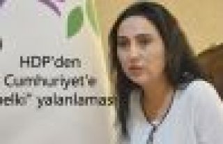 HDP'den Cumhuriyet'e “belki“ yalanlaması