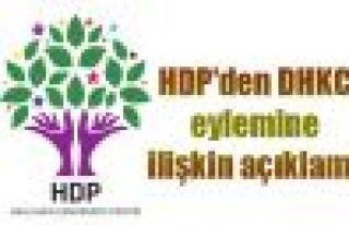 HDP'den DHKC eylemine ilişkin açıklama