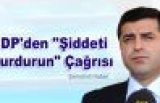 HDP'den “Şiddeti Durdurun“ Çağrısı