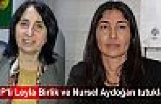 HDP'li Leyla Birlik ve Nursel Aydoğan tutuklandı